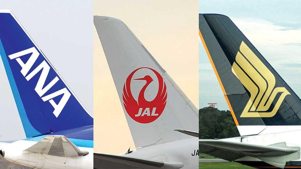 ANA, JAL, SIA top punctuality rankings in APAC