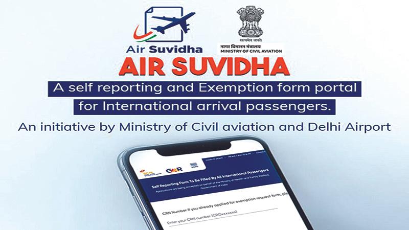 Air Suvidha, TN e-Registration mandatory for all passengers travelling to India