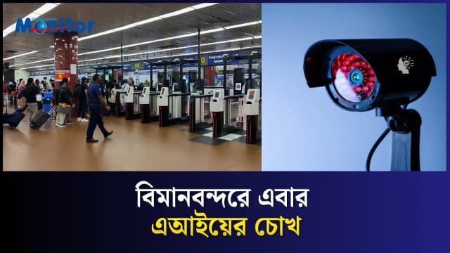 ডিজিটাল নজরদারিতে শাহজালাল বিমানবন্দর