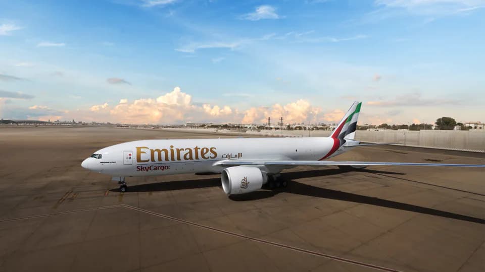Emirates increases freighter services to seven in India