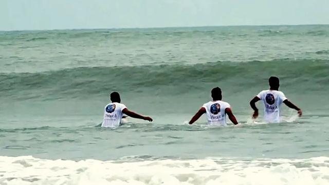 Body surfing launches at Cox's Bazar