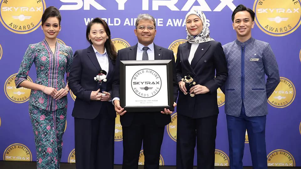 Malaysia Airlines climbs in Skytrax rankings across key categories
