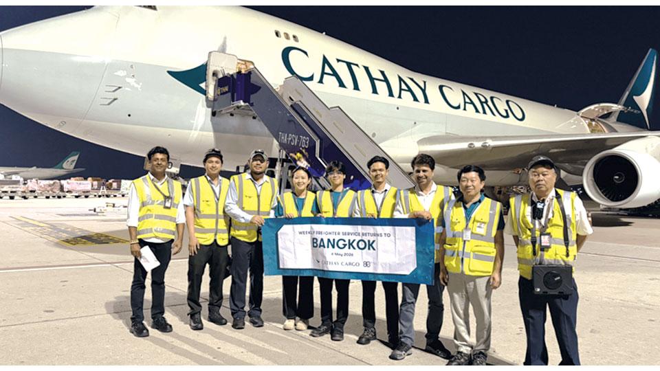 Cathay Cargo launches freighter service to Bangkok
