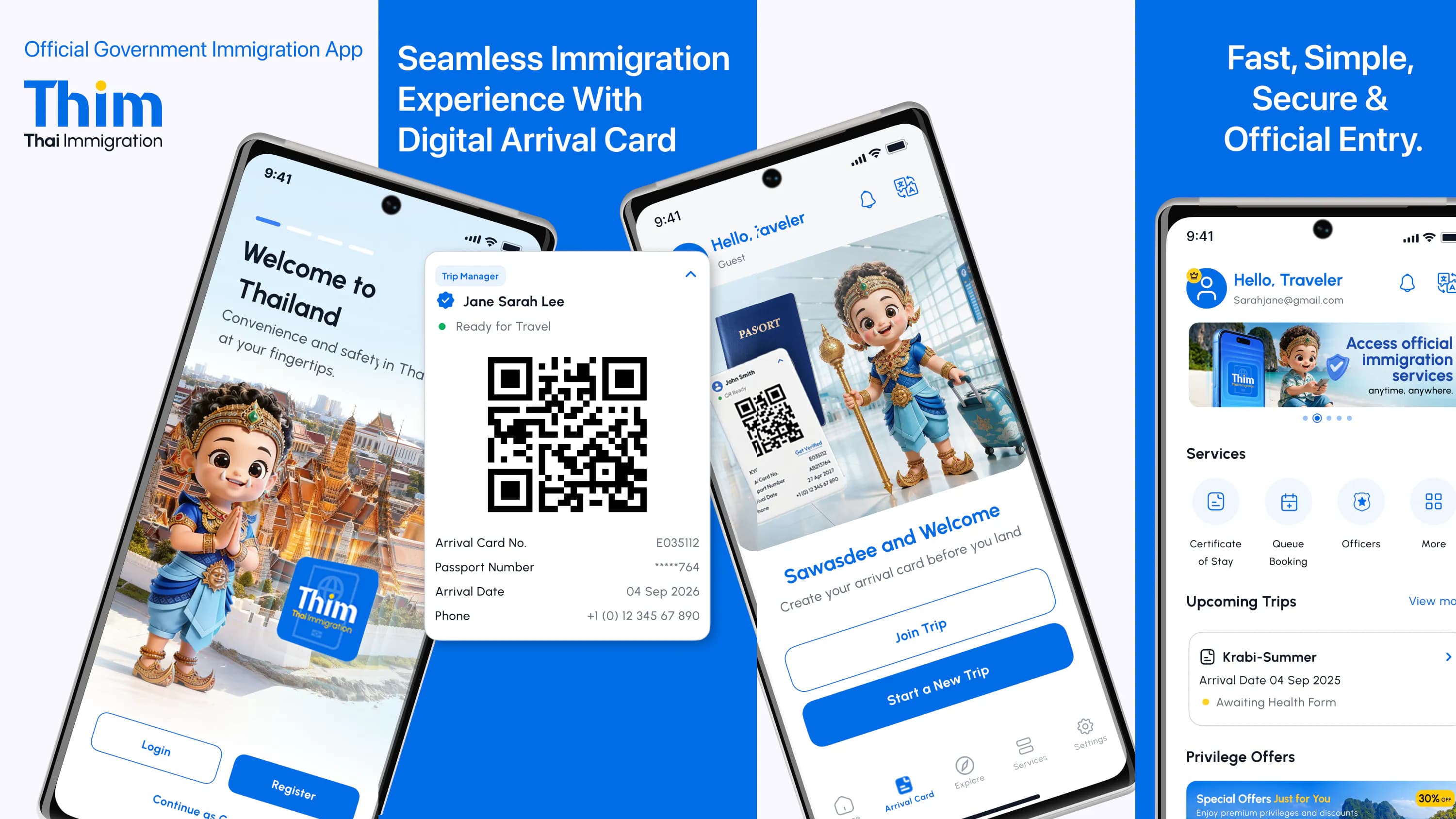 Thailand launches THIM app for foreign travelers
