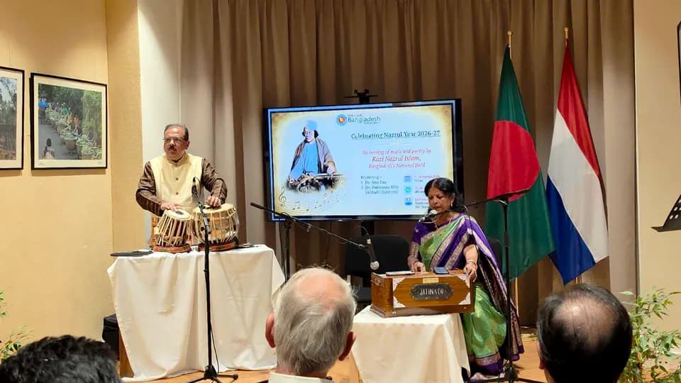 Bangladesh Embassy in Hague highlights cultural heritage through Nazrul’s music and poetry