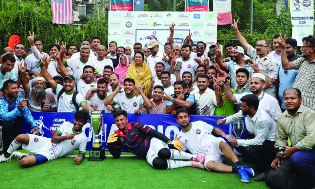 এয়ারলাইন্স ফুটবলে চ্যাম্পিয়ন বিমান