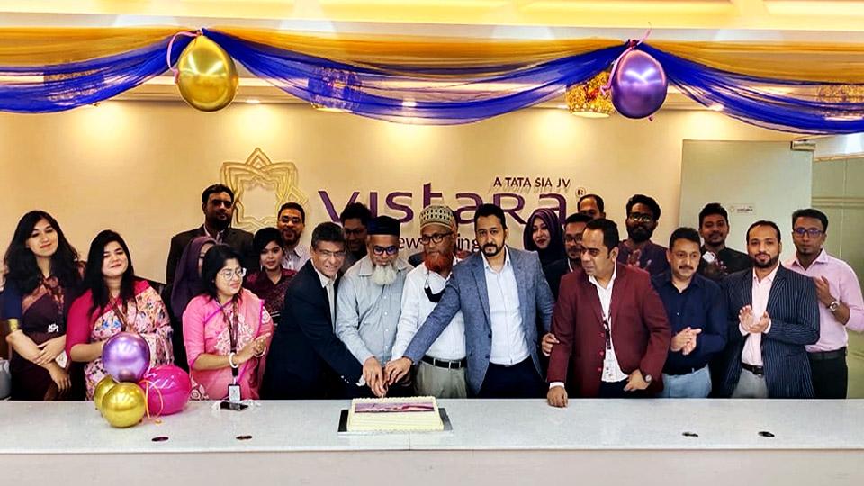Vistara successfully completes one year operations in Dhaka