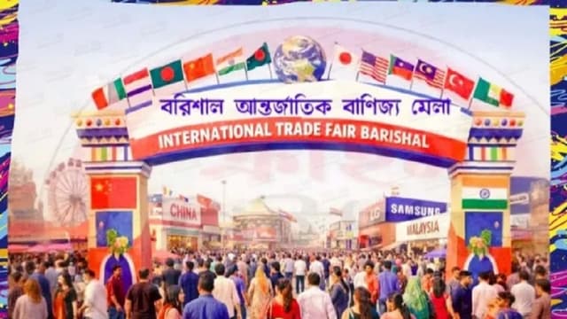বরিশালে আন্তর্জাতিক বাণিজ্য মেলা শুরু ১০ মে