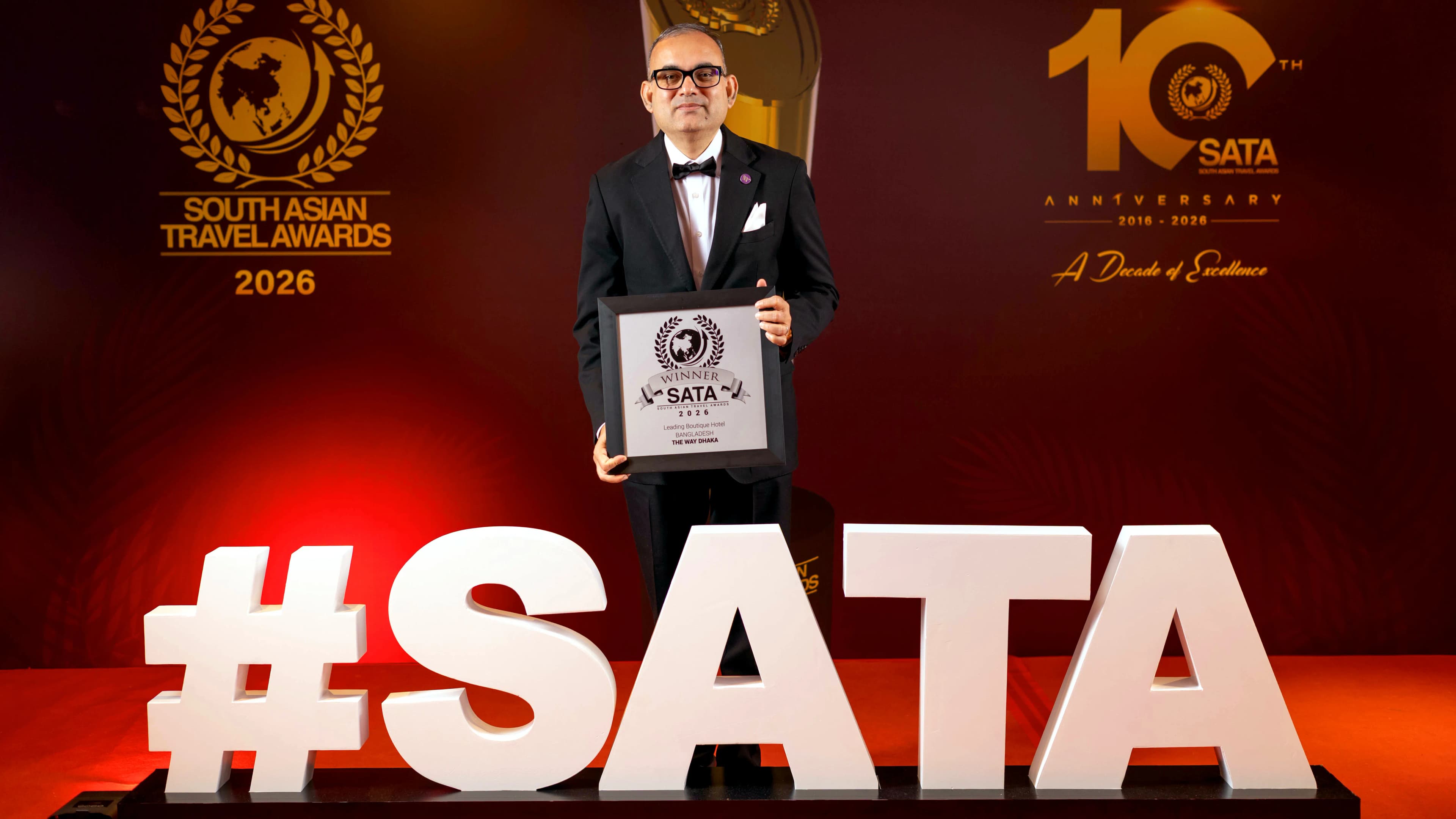 The Way Dhaka wins Leading Boutique Hotel Award at SATA 2026