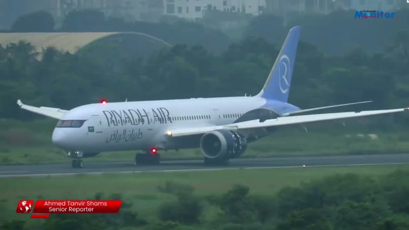 শুরু হলো Riyadh Air-এর ঢাকা ফ্লাইট