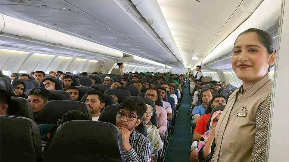 ঢাকা-কুয়ালালামপুর রুটে এয়ারবাস ৩৩০-৩০০ দ্বারা ইউএস-বাংলার প্রথম ফ্লাইট