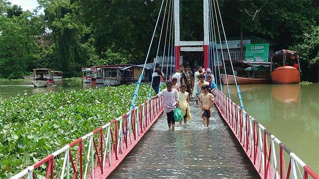 পানিতে ডুবলো সিম্বল অব রাঙ্গামাটি