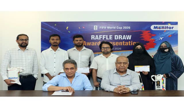 Bangladesh Monitor Awards FIFA World Cup Quiz Winners