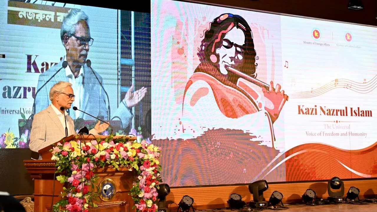 Bangladesh to promote Nazrul’s legacy to strengthen cultural diplomacy
