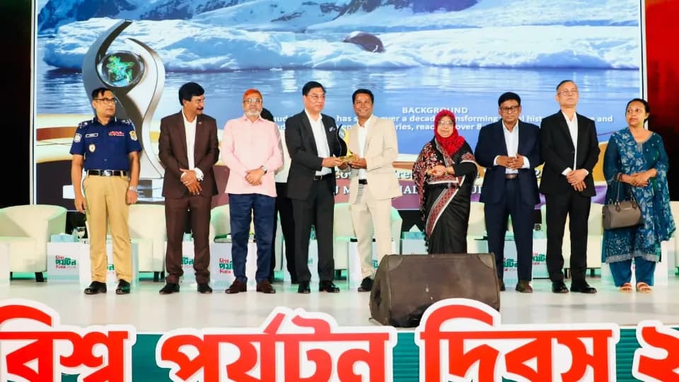 Salahuddin Sumon named Tourism Content Creator of the Year 2026