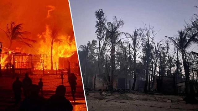 সেন্টমার্টিনে ভয়াবহ আগুন, পুড়ে গেছে ৩টি রিসোর্ট