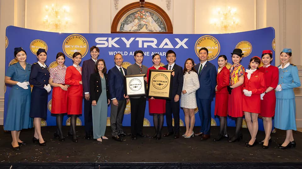 Cathay Pacific earns three honors at 2026 Skytrax World Airline Awards