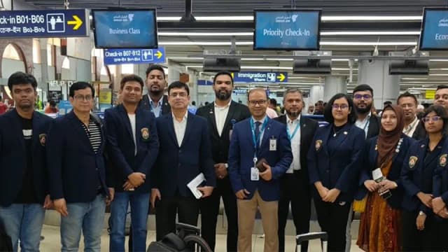 Oman Air welcomes Bangladesh chess team ahead of Tashkent Olympiad