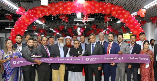 ঢাকা-মুম্বাই রুটে ভিস্তারার সরাসরি ফ্লাইট শুরু