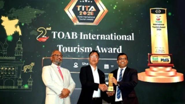 ক্রিকেট ট্যুরিজমে স্বীকৃতি পেলেন শাখাওয়াত হোসেন