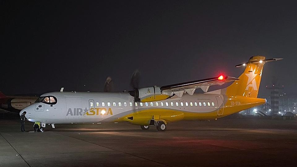 Air Astra’s third aircraft ATR 72-600 lands in Bangladesh
