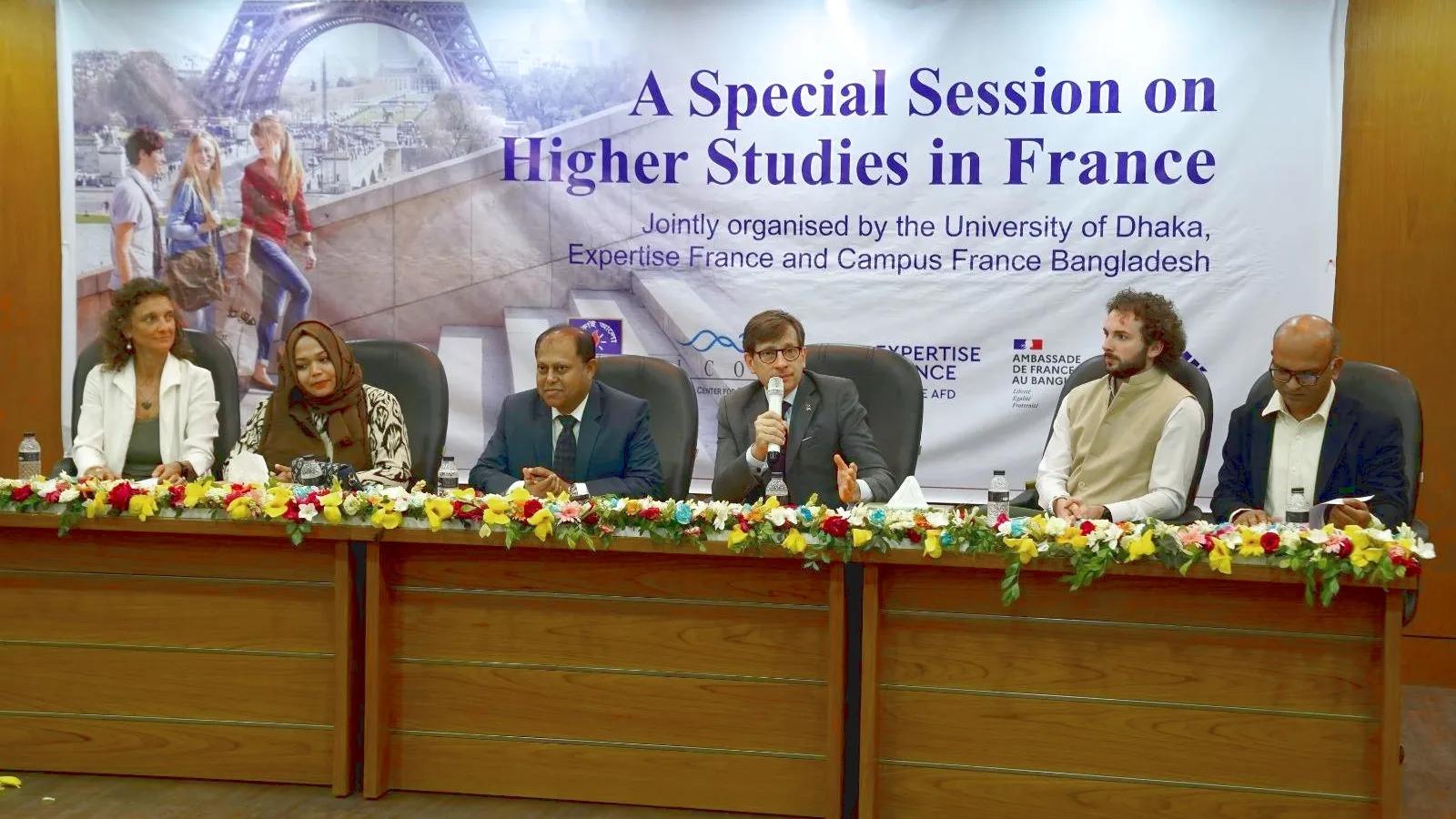 Envoy encourages Bangladeshi students to pursue higher education in France