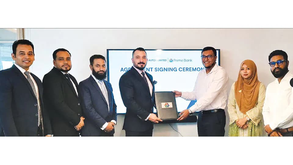 Prime Bank signs deal with Maven Autos
