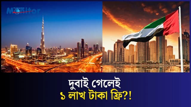 ভ্রমণকারীদের এখন টাকা দিবে দুবাই