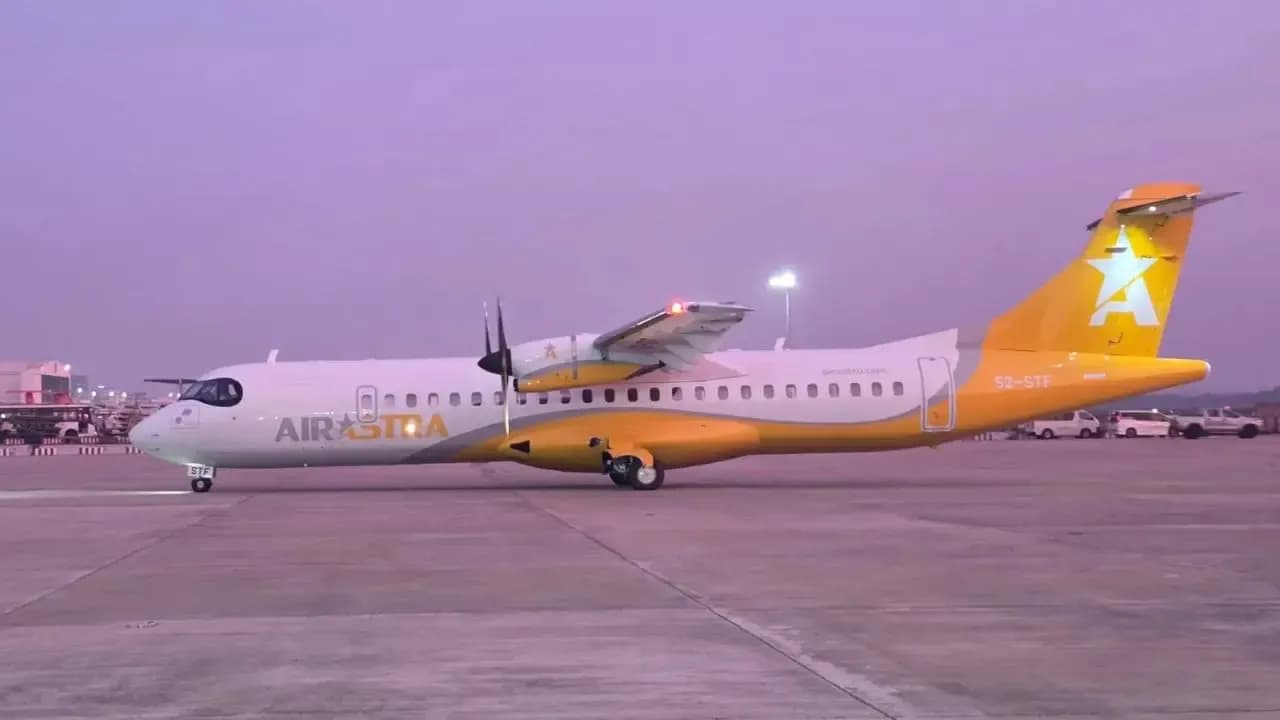 এয়ার অ্যাস্ট্রার বহরে নতুন এটিআর ৭২-৬০০