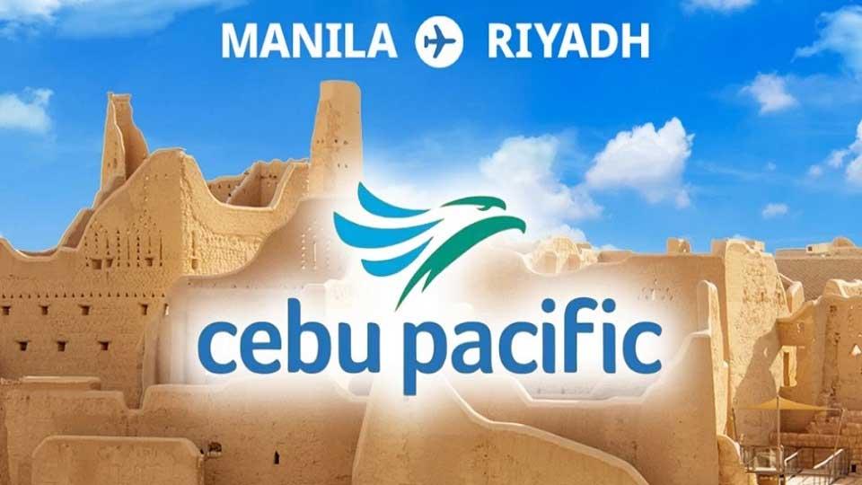 Cebu Pacific to launch KSA-Philippines flights