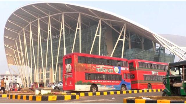 পর্যটন নগরে চালু হলো বিআরটিসির দ্বিতল বাস সার্ভিস