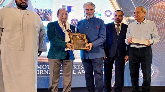 মাদার তেরেসা ইন্টারন্যাশনাল অ্যাওয়ার্ড পেলেন নূর আলী