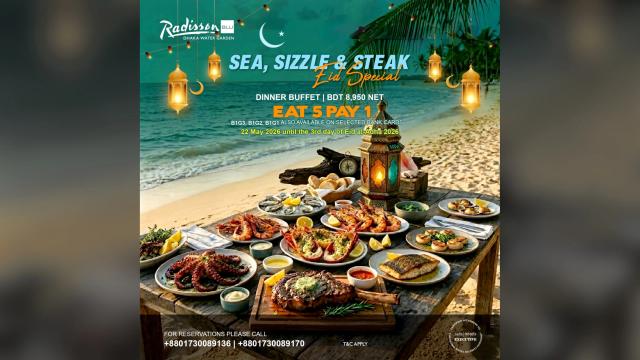 Radisson Blu Dhaka to host 'Eid Bliss Fiesta' during Eid al-Adha