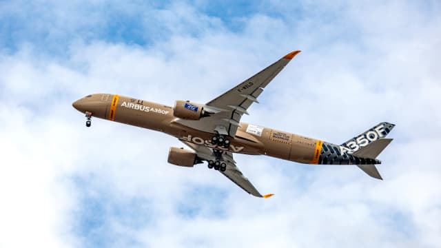 Airbus A350F freighter completes maiden flight