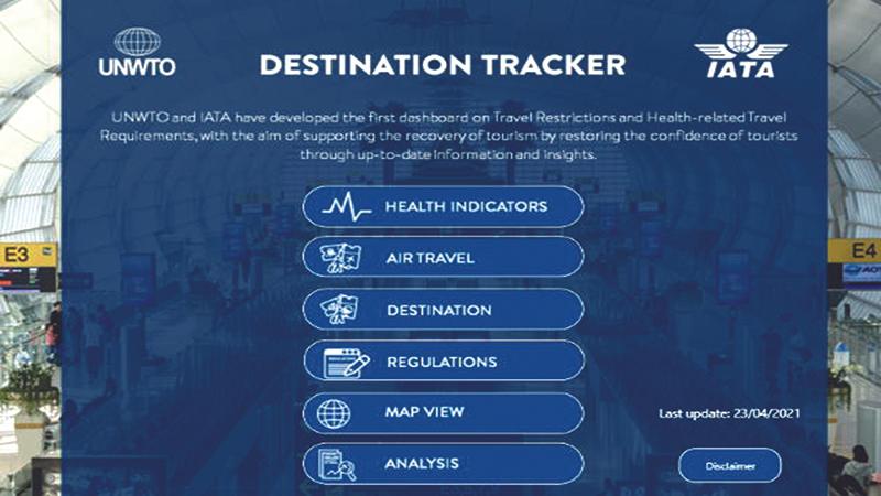 UNWTO partners with IATA for new Covid-19 tracker