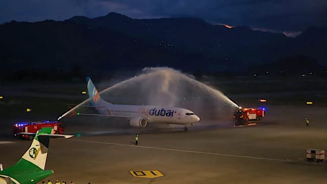 Nepal's third international airport gets its first scheduled overseas flight