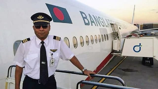 বিমান পাইলট ক্যাপ্টেন নওশাদ আর নেই