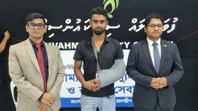 Bangladesh mission brings consular services to remote Maldivian island
