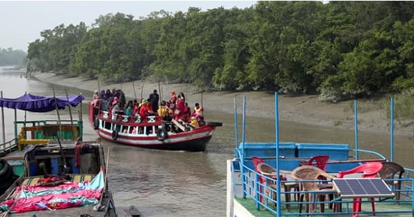 মৌসুম ভালোই কাটছে : সুন্দরবনে পর্যটকদের ভিড়