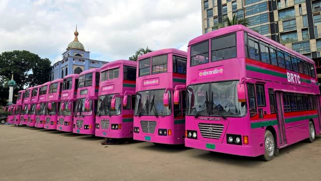 BRTC to launch 'women-only' pink bus service in Dhaka