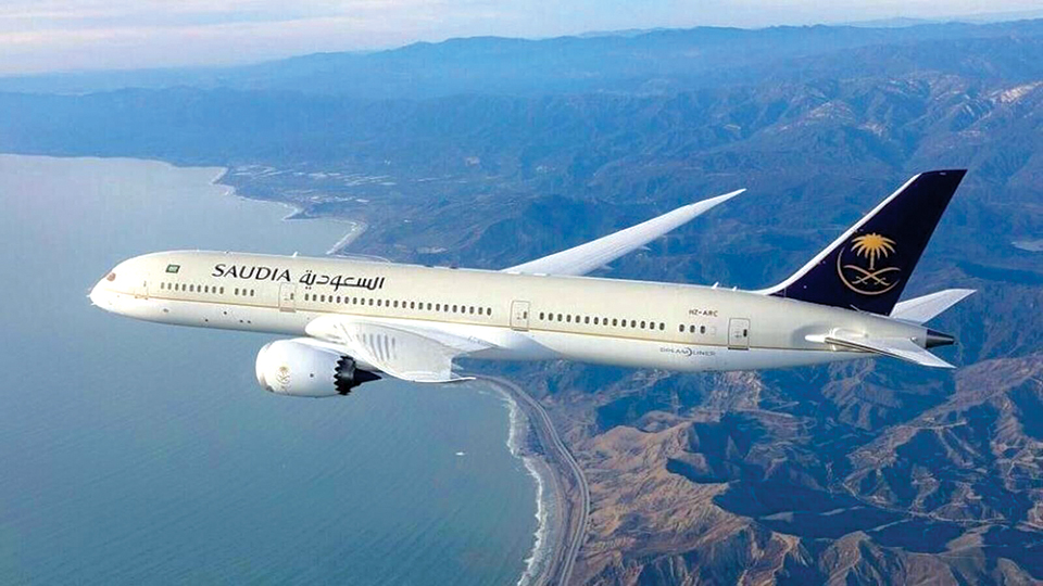 Saudia carries 5.1m passengers in Q1 2022, records 75pc growth