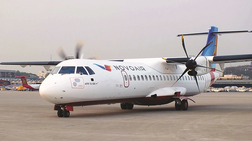 NOVOAIR operates daily six flights to Cox's Bazar