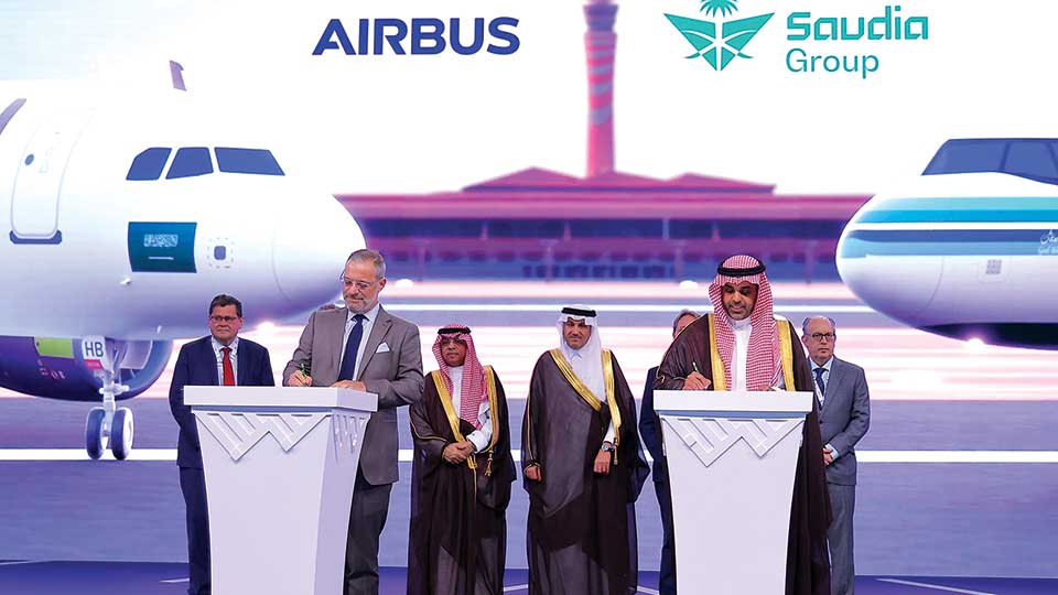 Saudia Group, Airbus sign largest aircraft deal in Saudi aviation