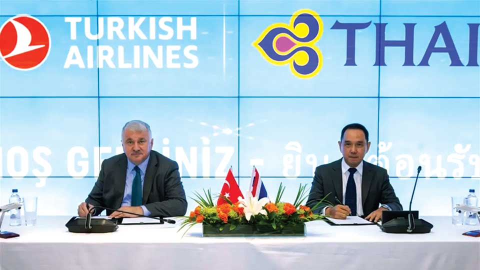 THAI, Turkish Airlines agree to major strategic collaboration