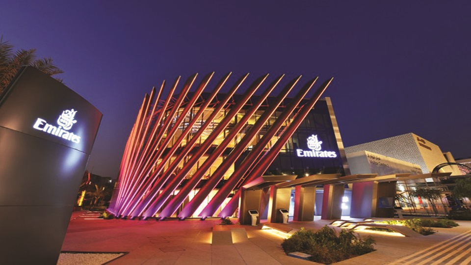 Emirates pavilion ready for Dubai Expo 2020 on October 1