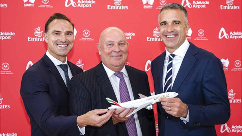 Emirates returning to Australia's Adelaide in October