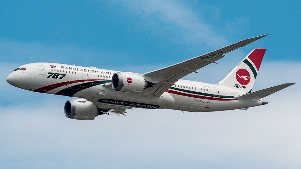 Biman provides foreign pilots with line training on Dreamliners