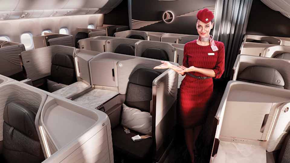 Turkish Airlines showcases new Crystal Business Class Suite