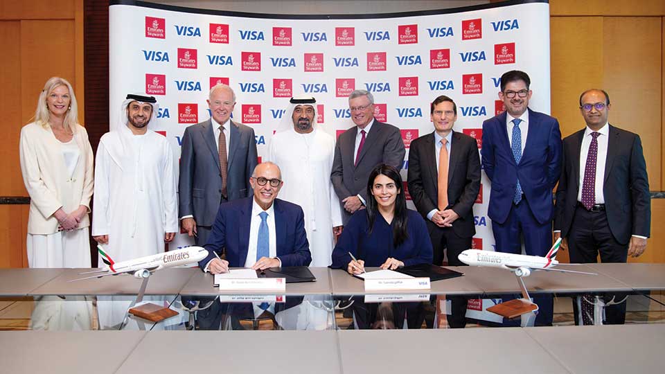 Emirates Skywards announces exclusive partnership with Visa