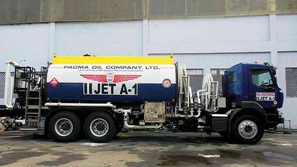 Jet fuel price up by BDT12 per litre